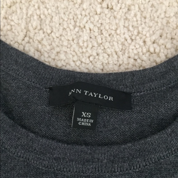 Ann Taylor sweater with sequin stripes - Picture 3 of 3